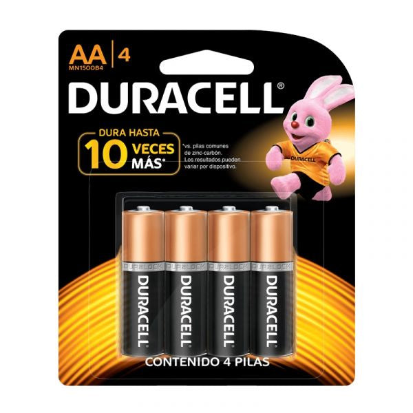 PILA "AA" DURACELL BLISTER CON 4 MN1500B4