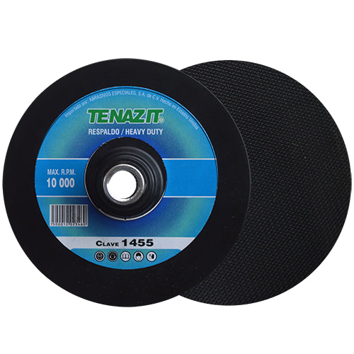 RESPALDO PARA  DISCO VELCRO 5" X 5/8 AUSTROMEX 1455