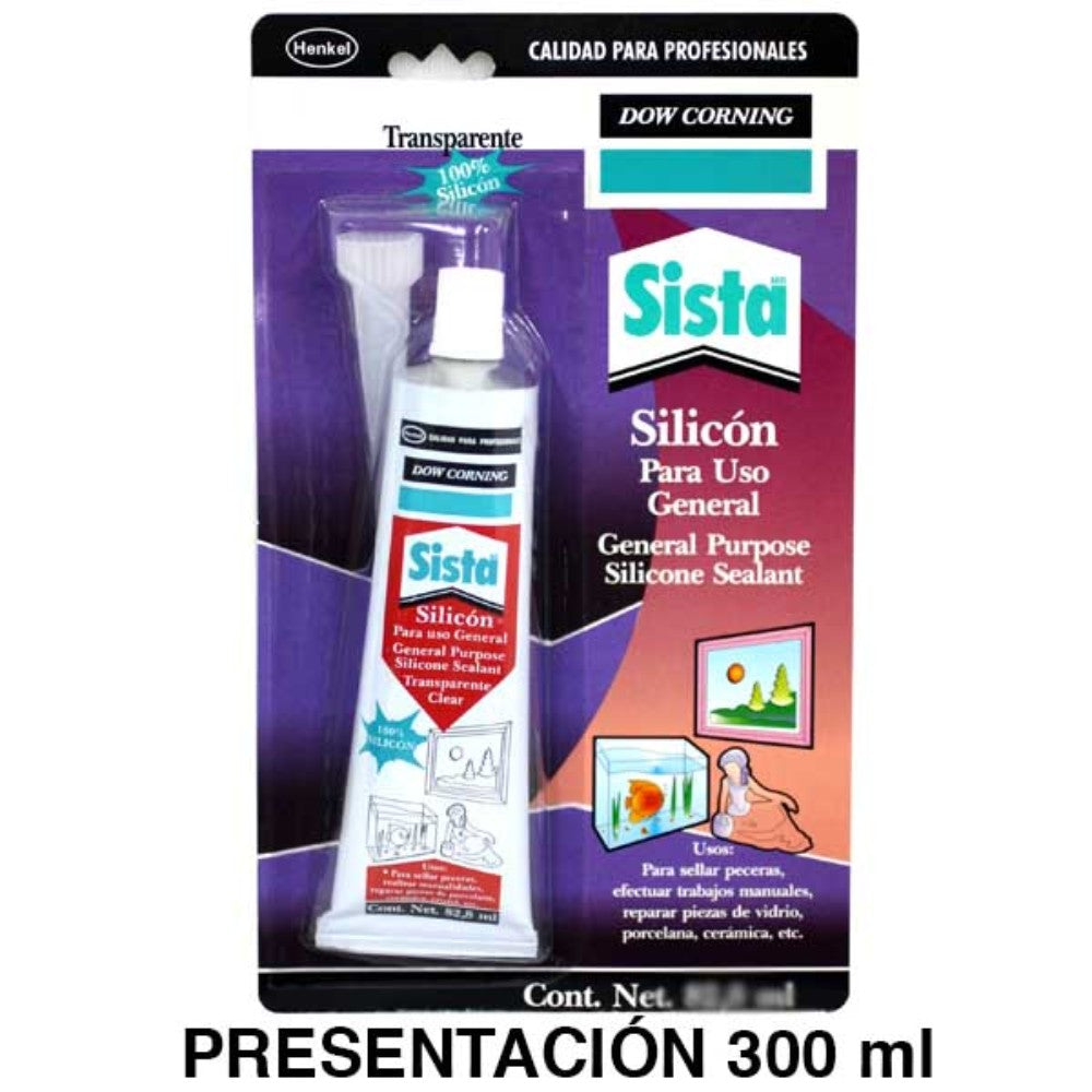 DOW CORNING/ SISTA USO GENERAL TRANSPARENTE 300ML F109