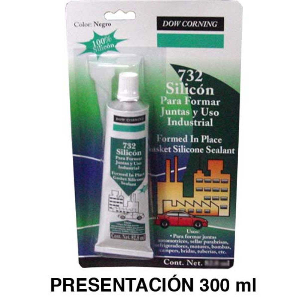 DOW CORNING/ SISTA 781 NEGRO 300ML