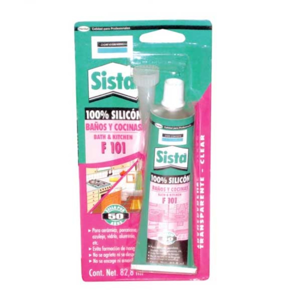 DOW CORNING/ SISTA BAÑOS Y COCINAS TRANSPARENTE 82.8ML F101