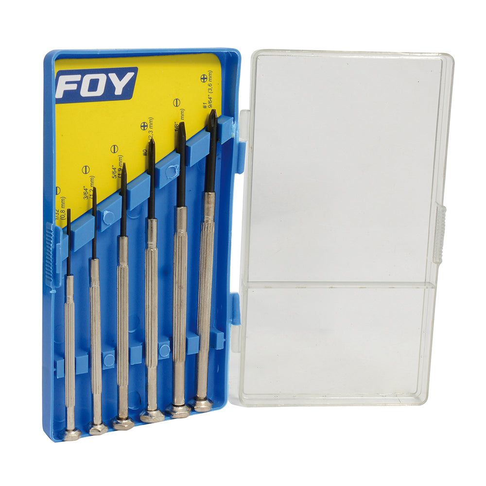 JUEGO 6 DEST DE PRECISION FOY TOOLS 141616