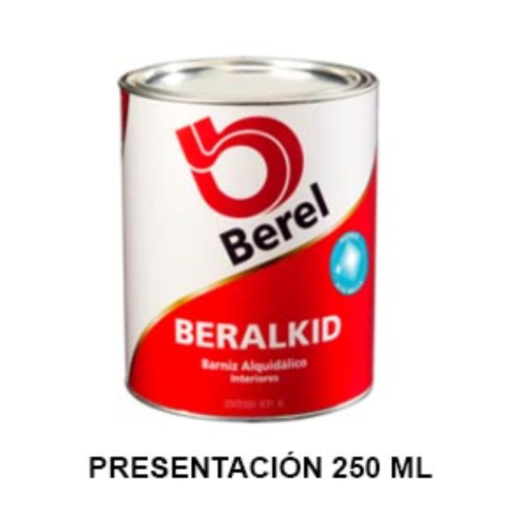 BARNIZ ENTINTABLE CAOBA 1440 BERALKID 250ML