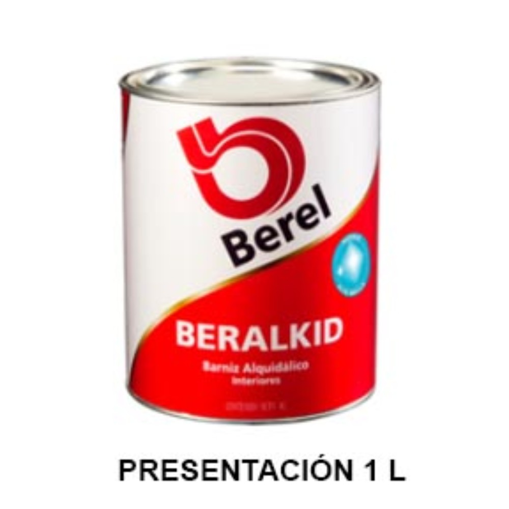 BARNIZ ENTINTABLE CAOBA 1440 BERALKID 1LT