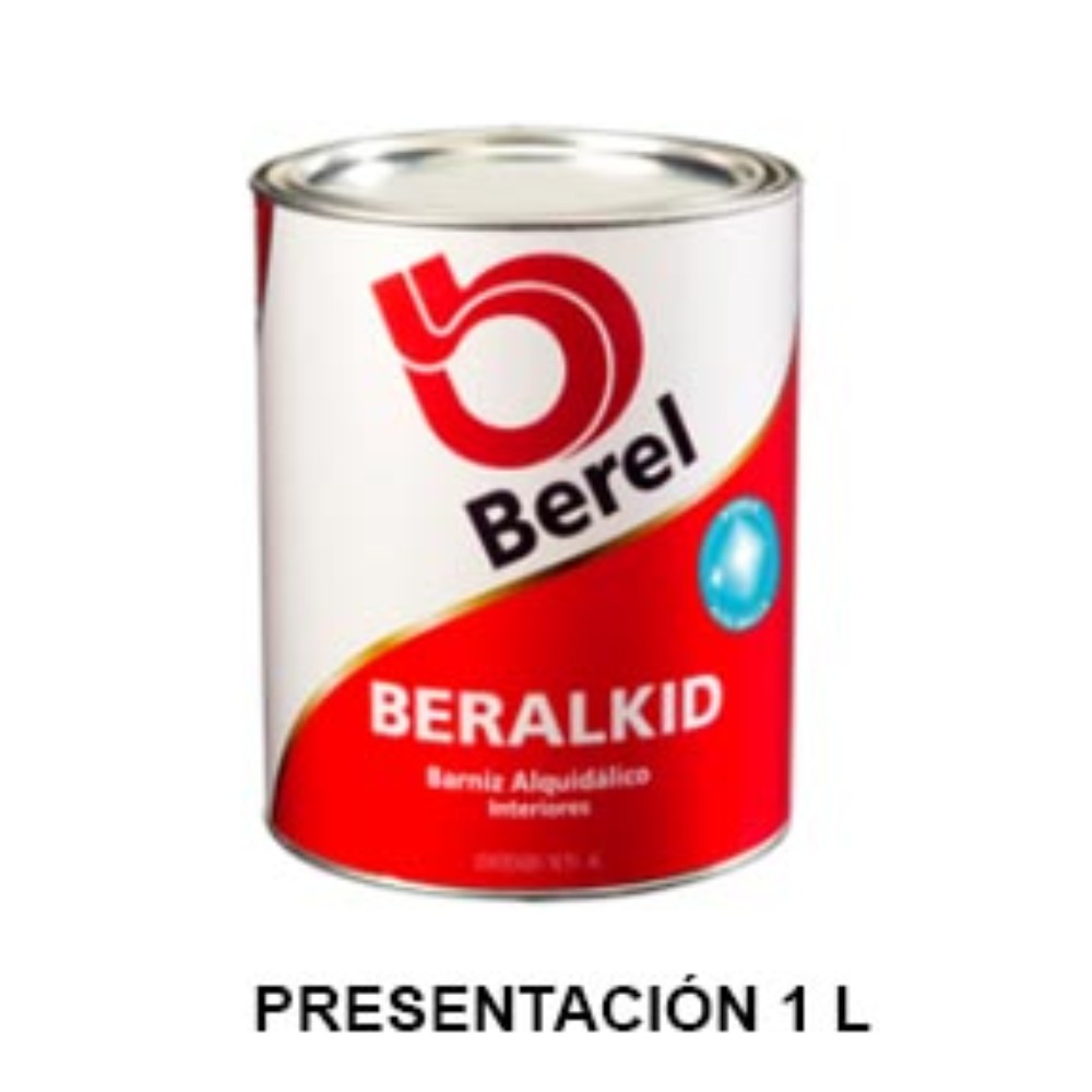 BARNIZ ENTINTABLE NOGAL 1412 BERALKID 1LT