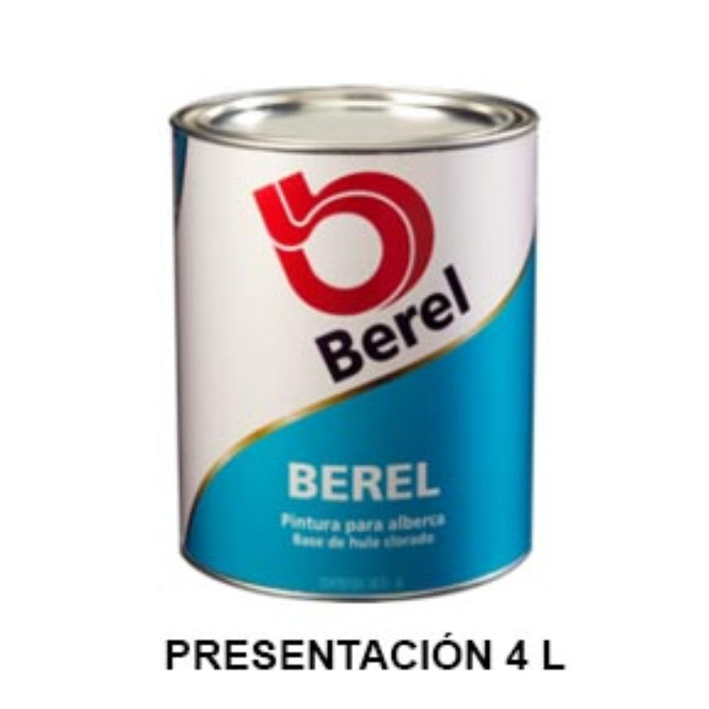 PINTURA PARA ALBERCA AQUA 4 LTS BEREL 1527