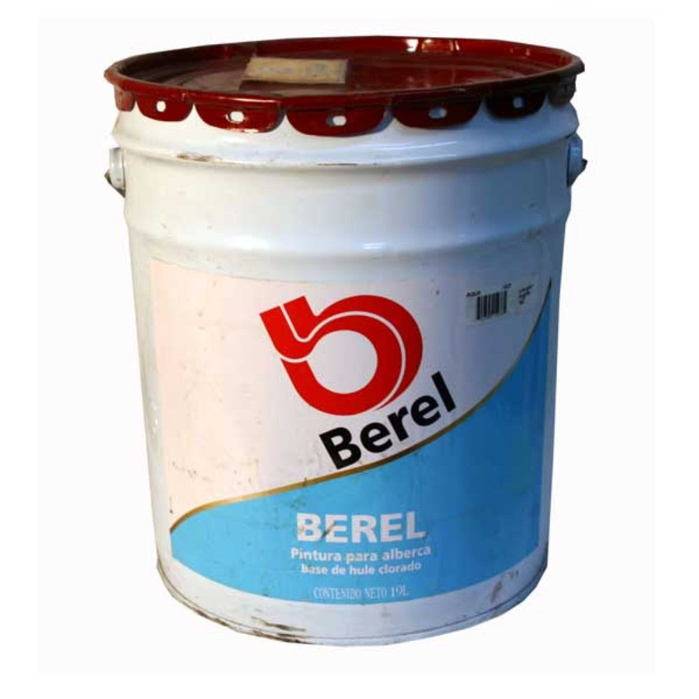 PINTURA PARA ALBERCA AQUA 19LTS BEREL 1527 NO. 1527-6 001527-6