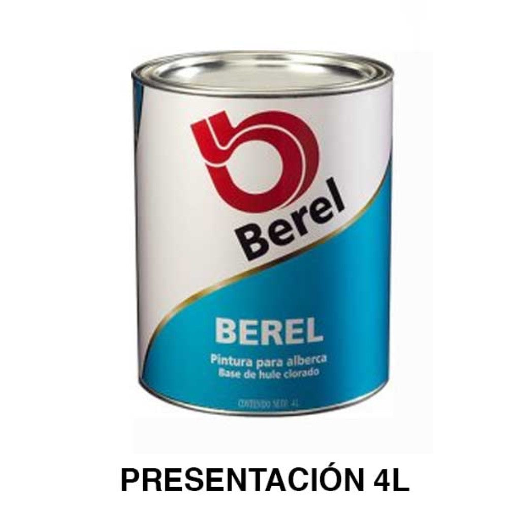 PINTURA PARA ALBERCA CELESTE 4LTS BEREL1513 001513-5