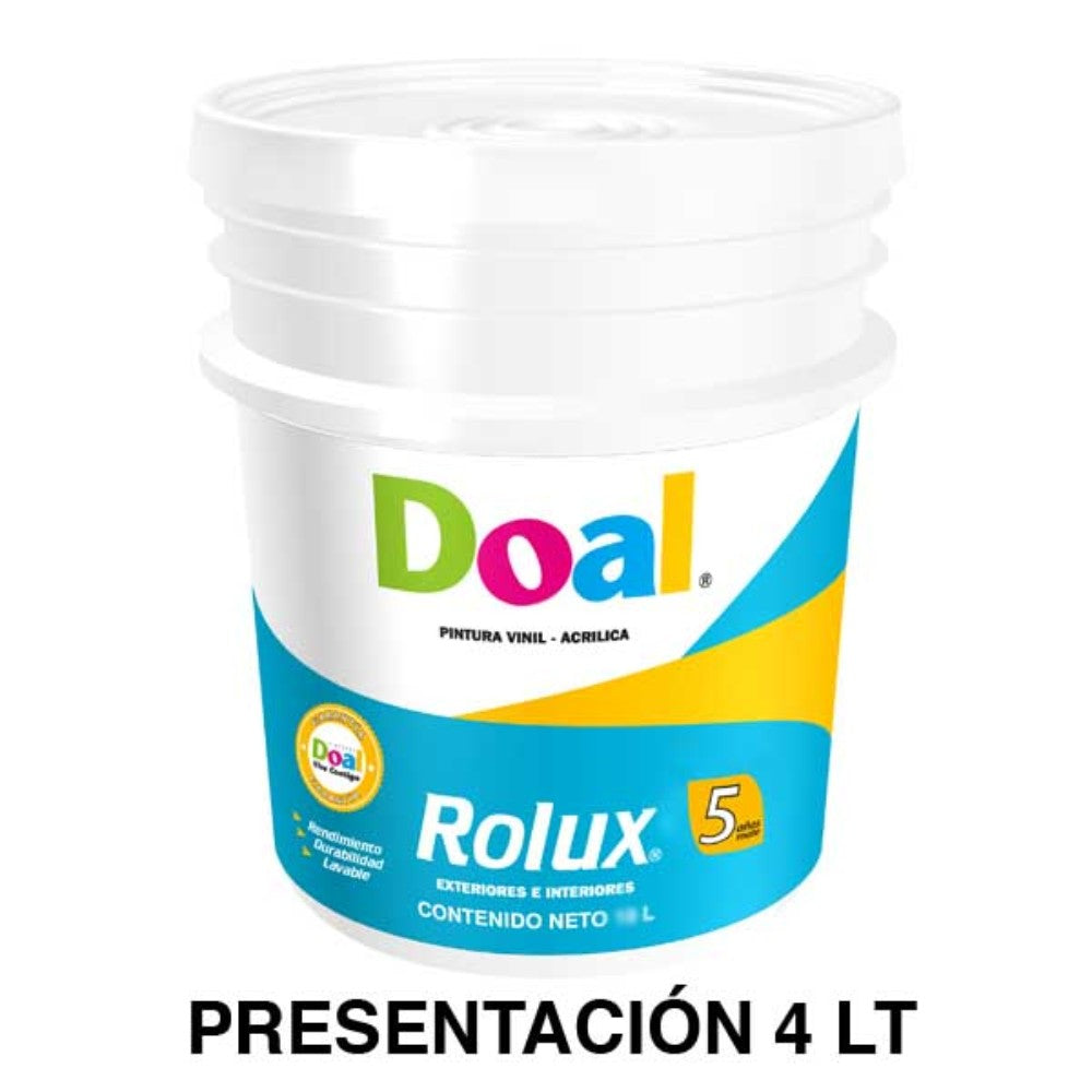 VINILICA ROLUX NARANJA MONARCA 546R 4 LT