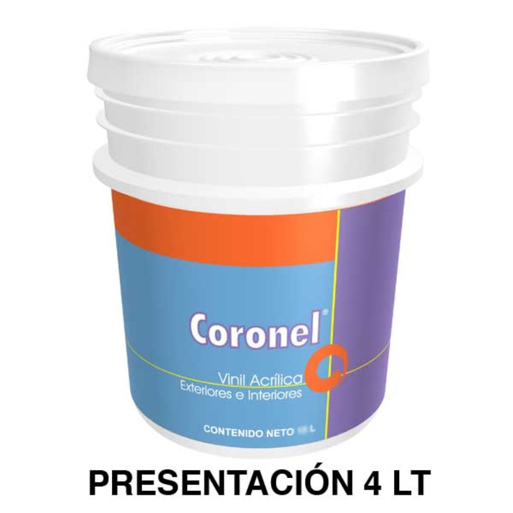 VINILICA CORONEL 242 MANDARINA 4 LT