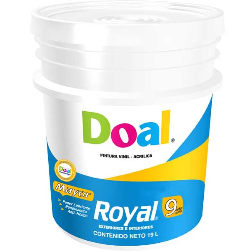 VINILICA ROYAL 7 AÑOS BLANCO MATE DOAL 7021 19 LT