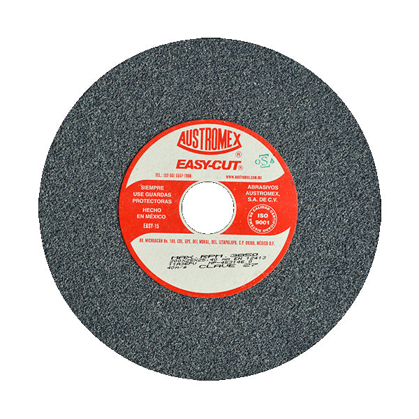 RUEDA ABRASIVA 8'' X 1'' X 1'' GRADO 36 GRUESO USO GENERAL EASY-CUT AUSTROMEX 27