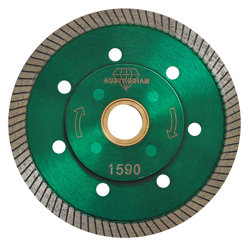 DISCO DIAMANTE TURBO 4"X7/8 (GRANITO)(VERDE PLATA) AUSTROMEX 1590