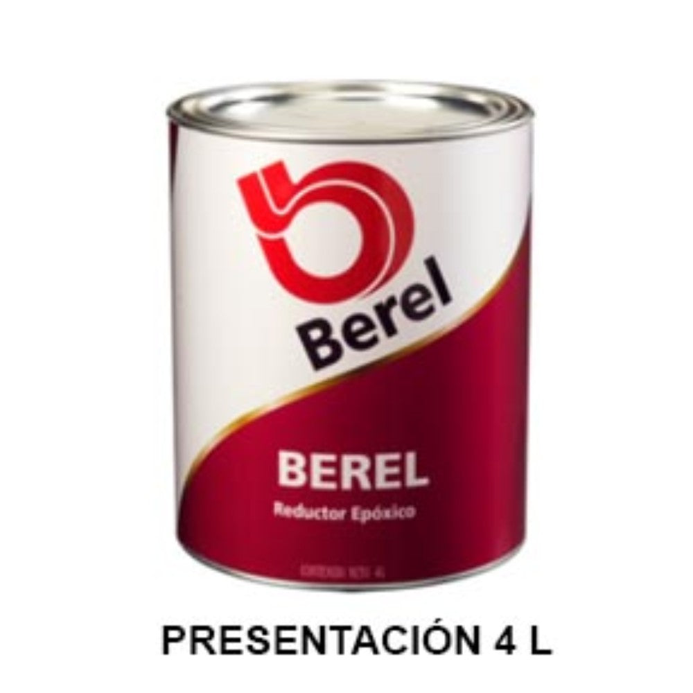 REDUCTOR PARA ESMALTE EPOXICO 1040 BEREL 4LTS.