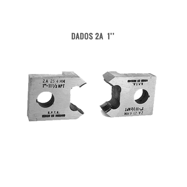 DADOS PARA TARRAJA (JUEGO) (MOD. 2A) 1" (25mm) HPTR 30-048