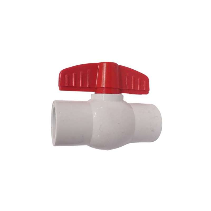 VALVULA DE ESFERA CEMENTAR PVC CEDULA 40 CNX 1/2"