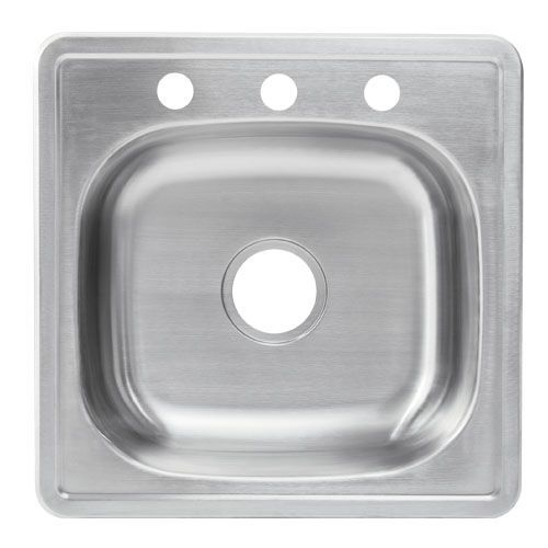 TARJA ACERO INOX SENCILLA 48 X 48 X 15cm RUGO 9-TSE