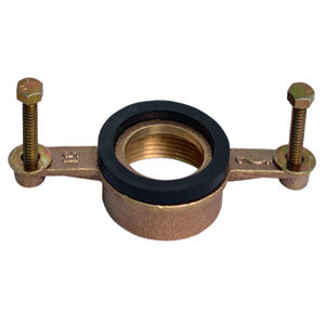 BRIDA DE BRONCE PARA MINGITORIO 6 1/8" RUGO 70