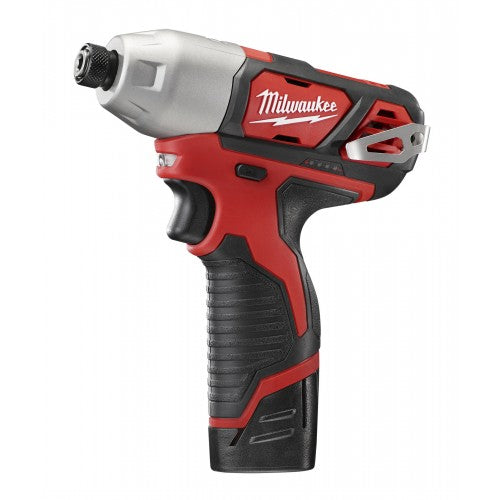 ATORNILLADOR IMPACTO INALAMBRICO 1/4" 12V 2500 RPM (1.1Kg)MILWAUKEE 246222