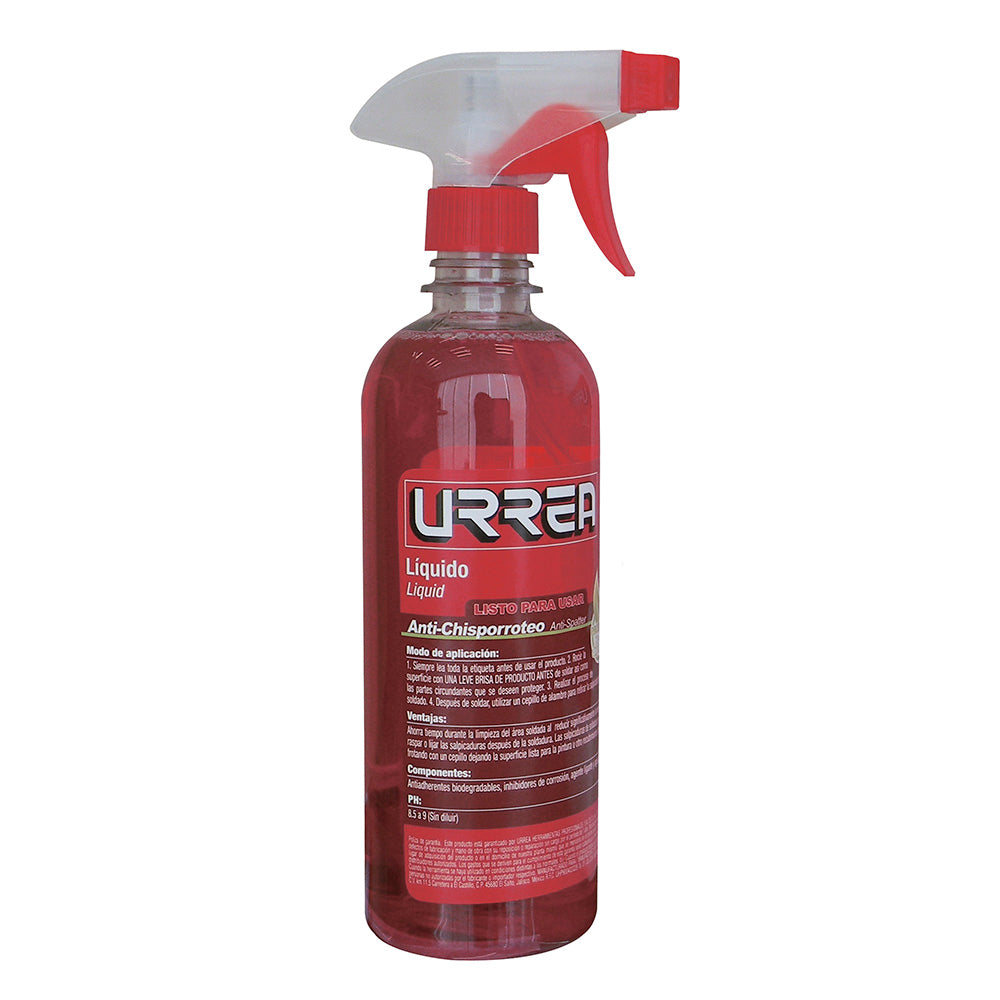 LIQUIDO ANTI-CHISPORROTEO 500ML URREA ECO30