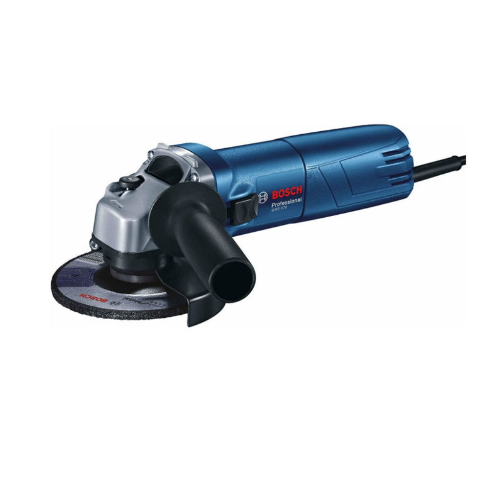 MINI ESMERILADORA 4-1/2'" (ENTRADA 5/8") 670W 12000RPM BOSCH GWS 670