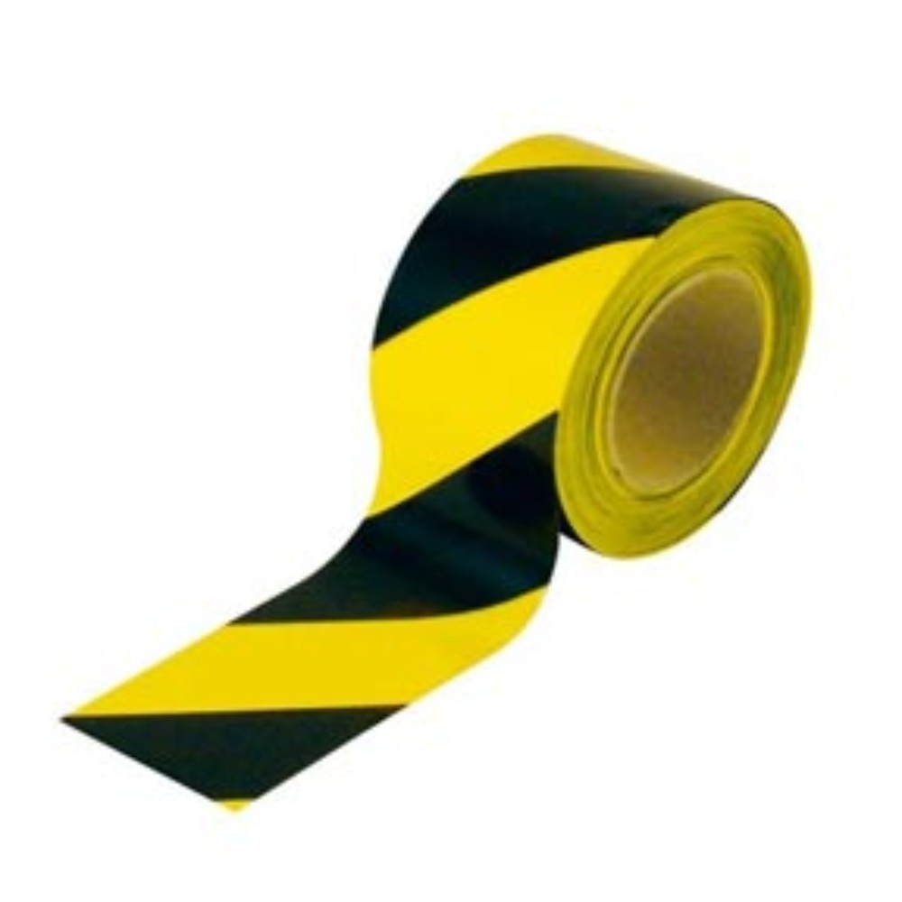 CINTA DELIMITADORA AMARILLO/NEGRO 48MMX33 MT TUK 340A-N