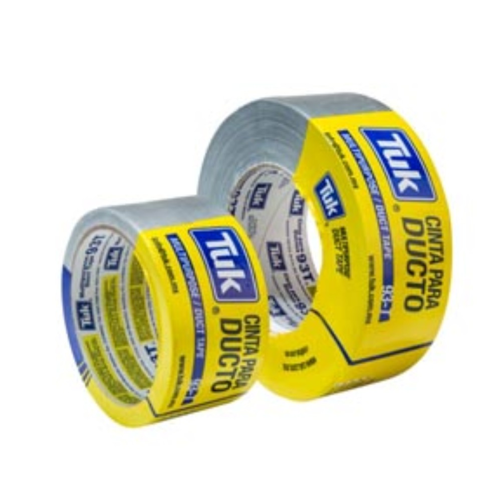 CINTA PARA DUCTOS GRIS USO PROFESIONAL 2" X 50 MTS TUK 93-T