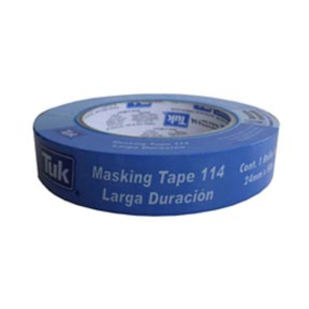 CINTA PARA CUBRIR (MASKING) AZUL 50 MT X 3/4" TUK 114