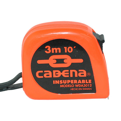 FLEXOMETRO CADENA 3MT 13MM WDA-3012