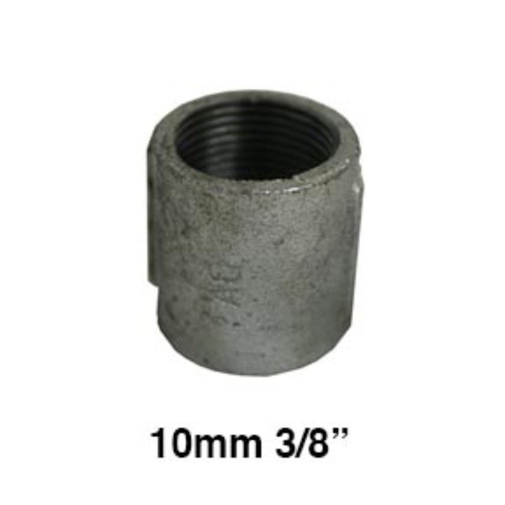 COPLE LISO GALVANIZADO 3/8" (10MM)