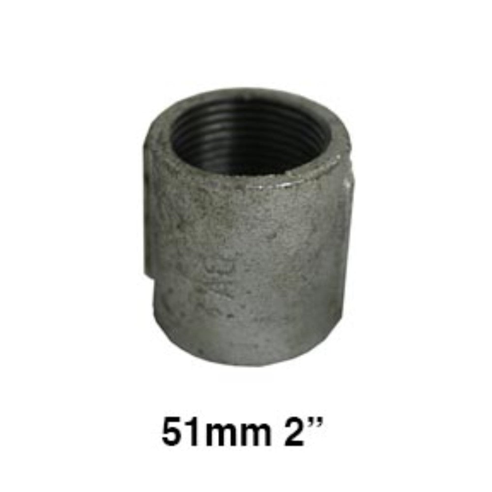 COPLE LISO GALVANIZADO 2" (51MM)