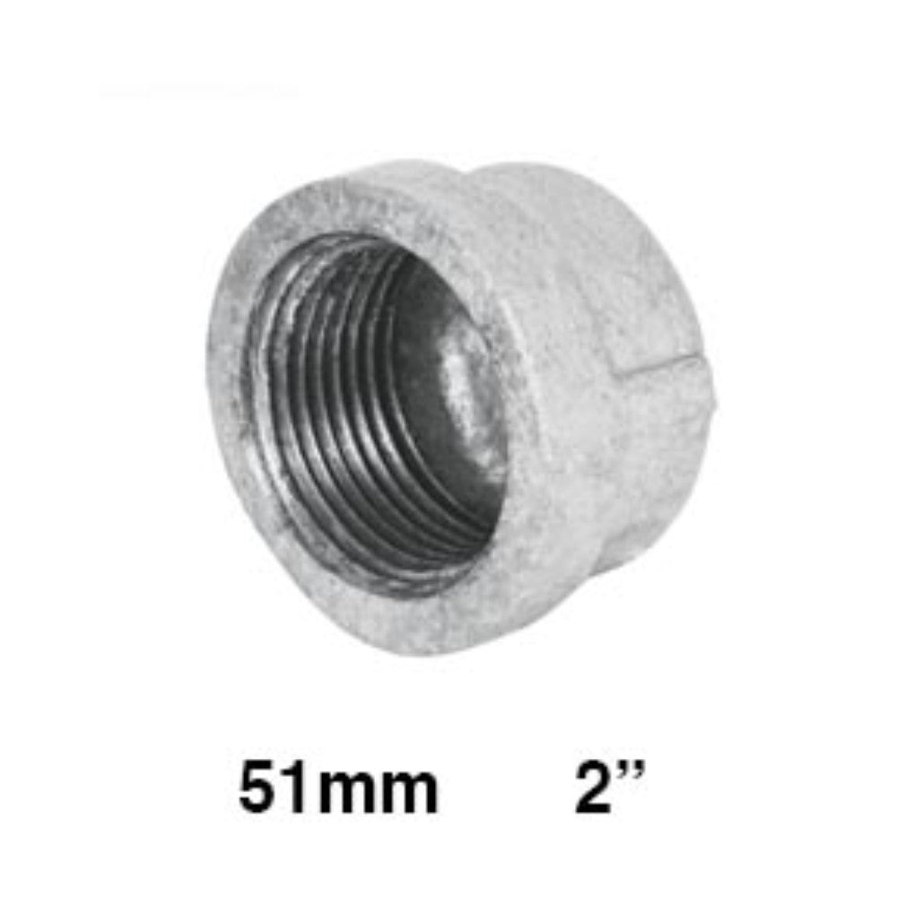 TAPON CACHUCHA GALVANIZADO 2" (51MM)