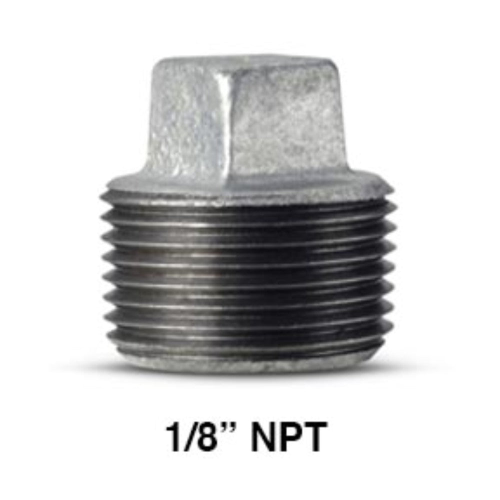 TAPON MACHO GALVANIZADO 1/8" NPT