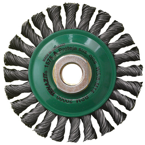 CEPILLO CIRCULAR TRENZADO ACERO 4" MULTI-ROSCA AUSTROMEX 1575