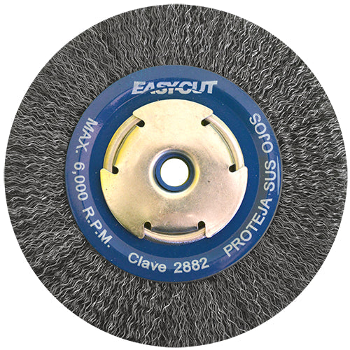 CEPILLO CIRCULAR ONDULADO ACERO 6 X 1/2" EASY-CUT AUSTROMEX 2882