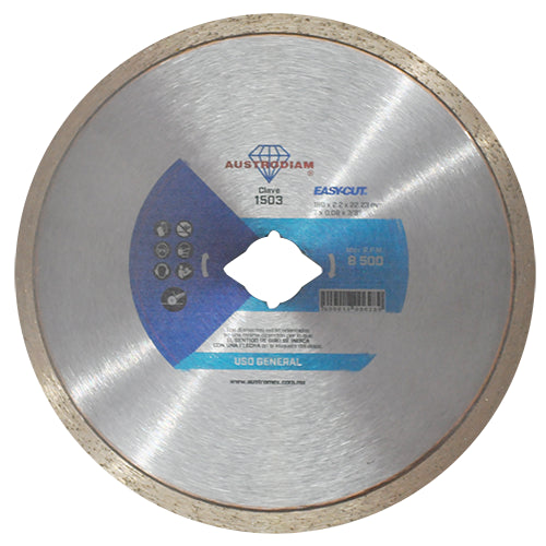 DISCO DIAMANTE RIN CONTINUO 7"X7/8 (MARMOL Y CONCRETO) EASYCUT AUSTROMEX 1503