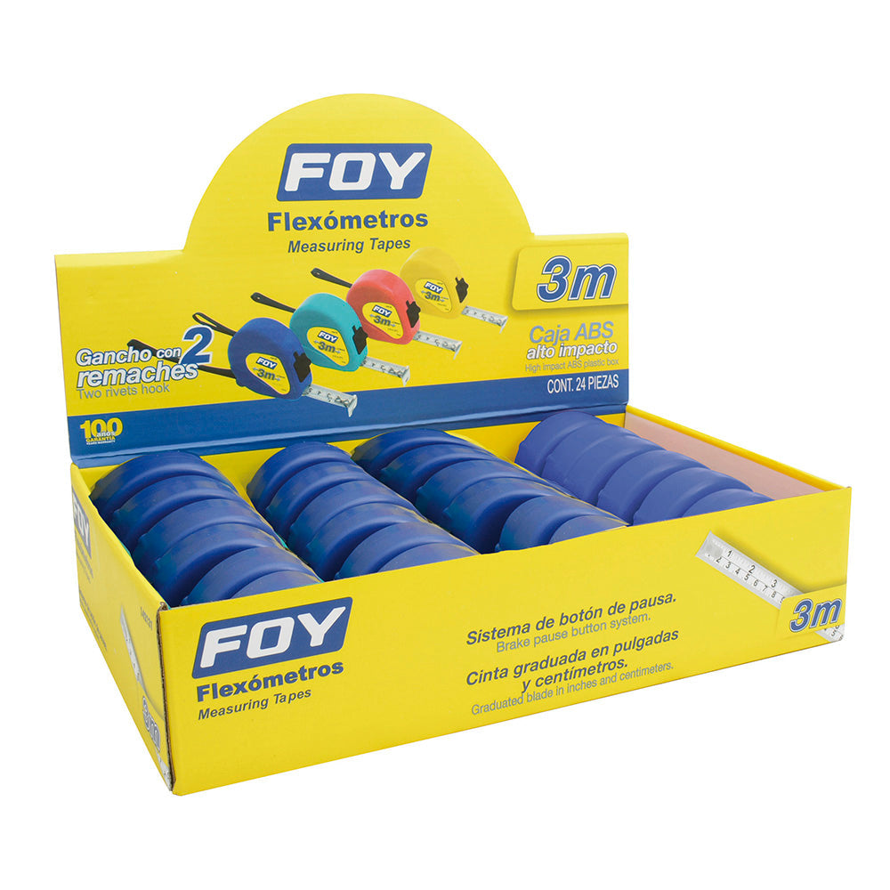 FLEXOMETRO 3MTS FOY 142129 (AZUL)