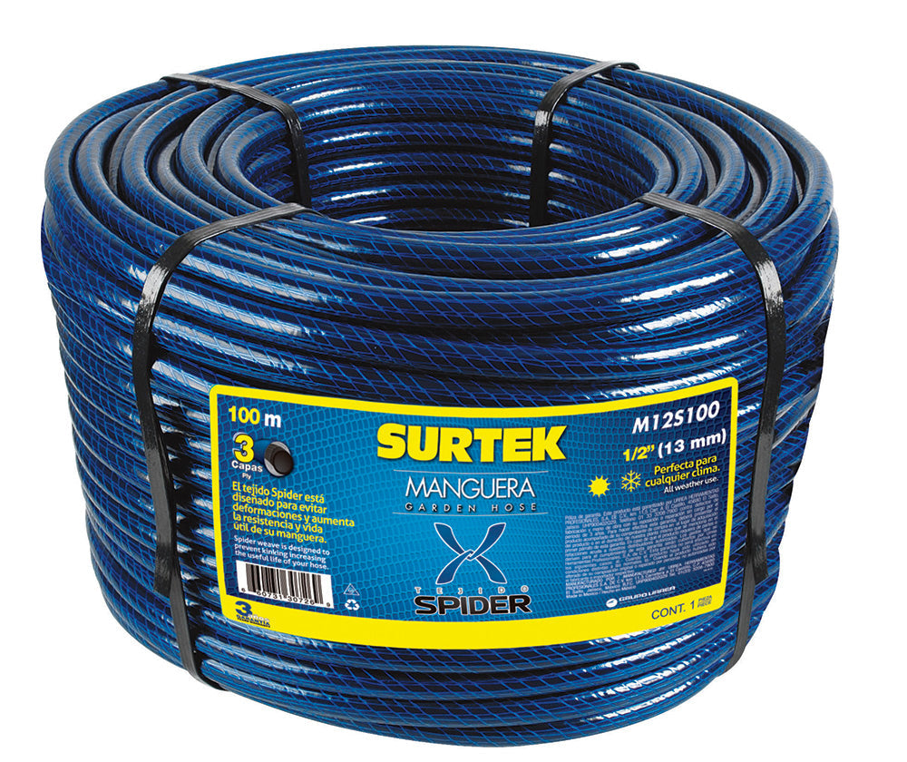 MANGUERA SPIDER 100M 1/2" SURTEK M12S100