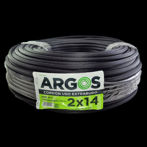 CABLE USO RUDO ST 2 X 14 ARGOS 1302140 (METRO)