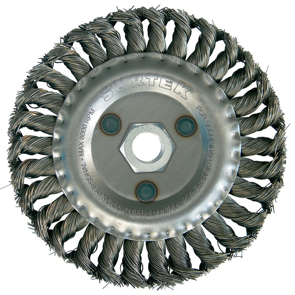 CARDA CIRCULAR TRENZADA 6"X0.51 R5/8-11 SURTEK 123225