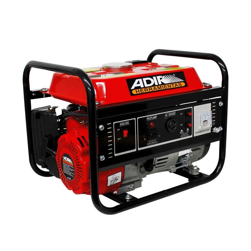 GENERADOR 1600W 2hp MOTOR GASOLINA TANQUE 5lts ADIR-490