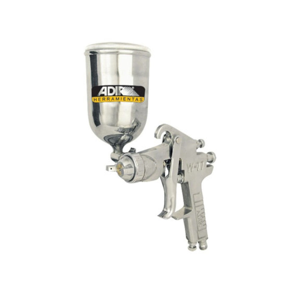 PISTOLA PARA PINTAR GRAVEDAD MAX 60PSI VASO METAL 400ml ADIR 662 B