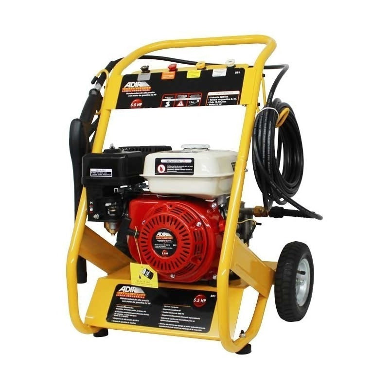 HIDROLAVADORA INDUSTRIAL GASOLINA 5.5hp 3800PSI ADIR 221