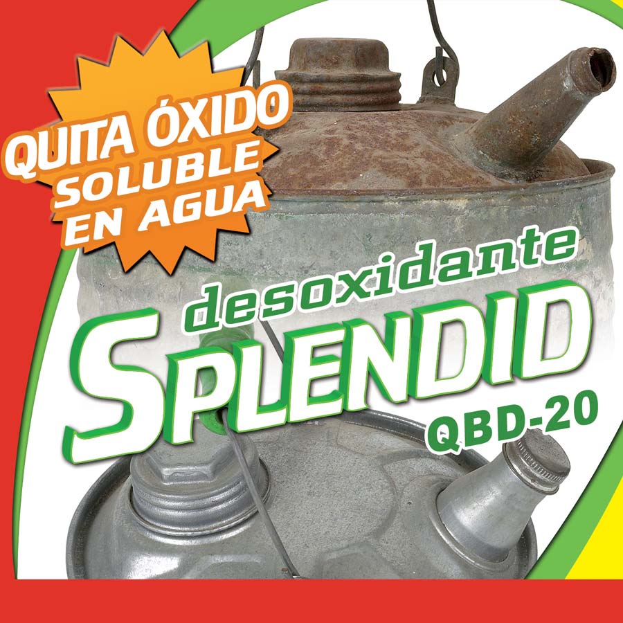 DESOXIDANTE USOS MULTIPLES 900 ml SPLENDID QBD-20