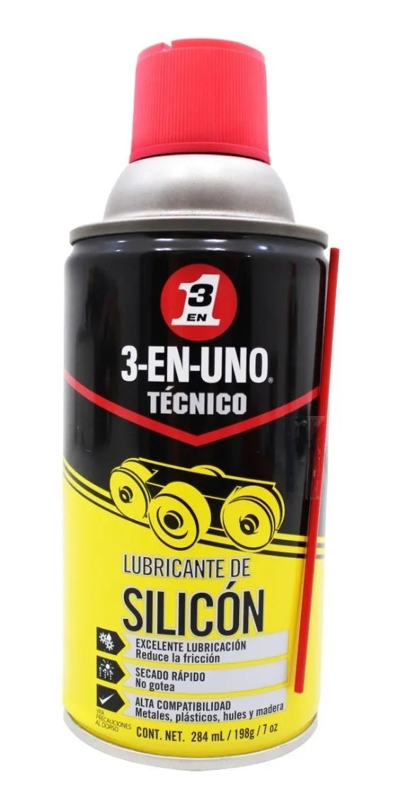 LUBRICANTE DE SILICON 7oz 3 EN 1 31LS7