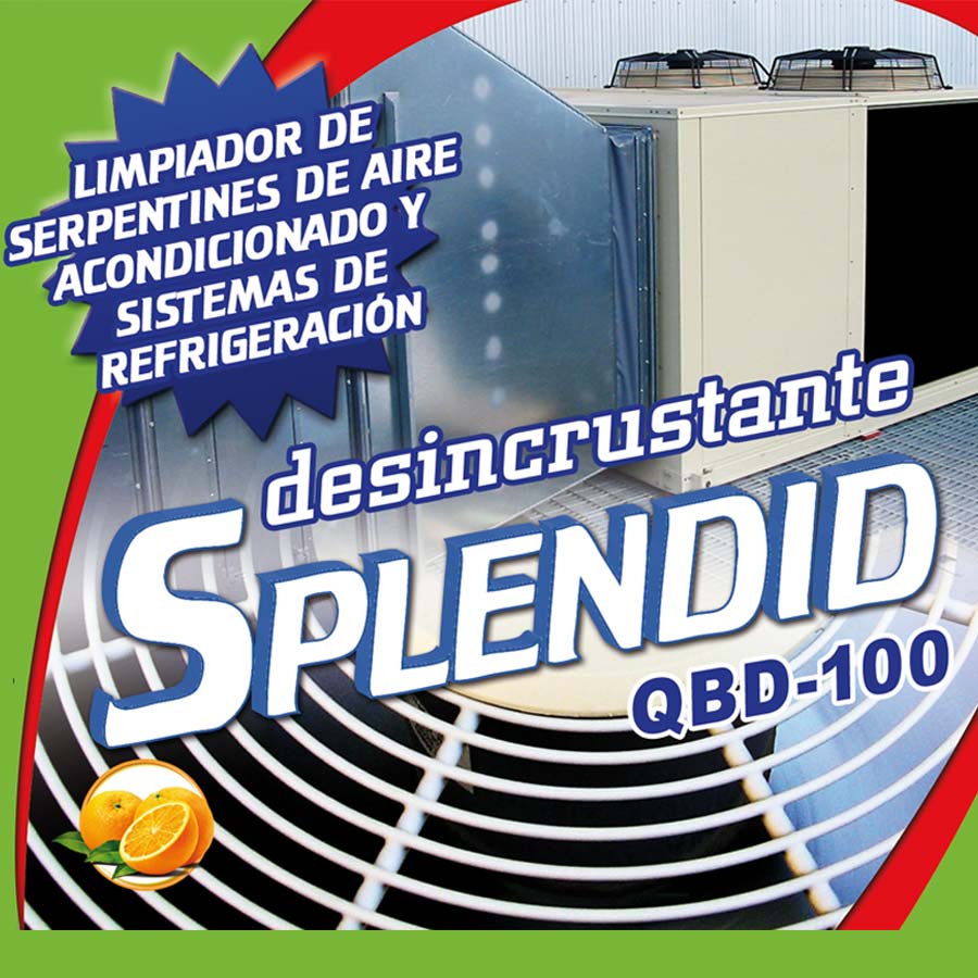 LIMPIADOR DE CLIMAS (DESINCRUSTANTE) SPLENDID QBD-100 20LTS