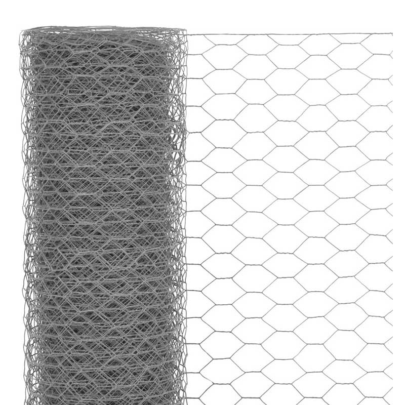 MALLA HEXAGONAL GALVANIZADA C23 ABERTURA 13mm X 0.90m X 45m (rollo)