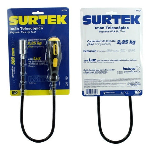 LEVANTADOR MAGNETICO CON LUZ 2KG SURTEK MT04 (F-M)