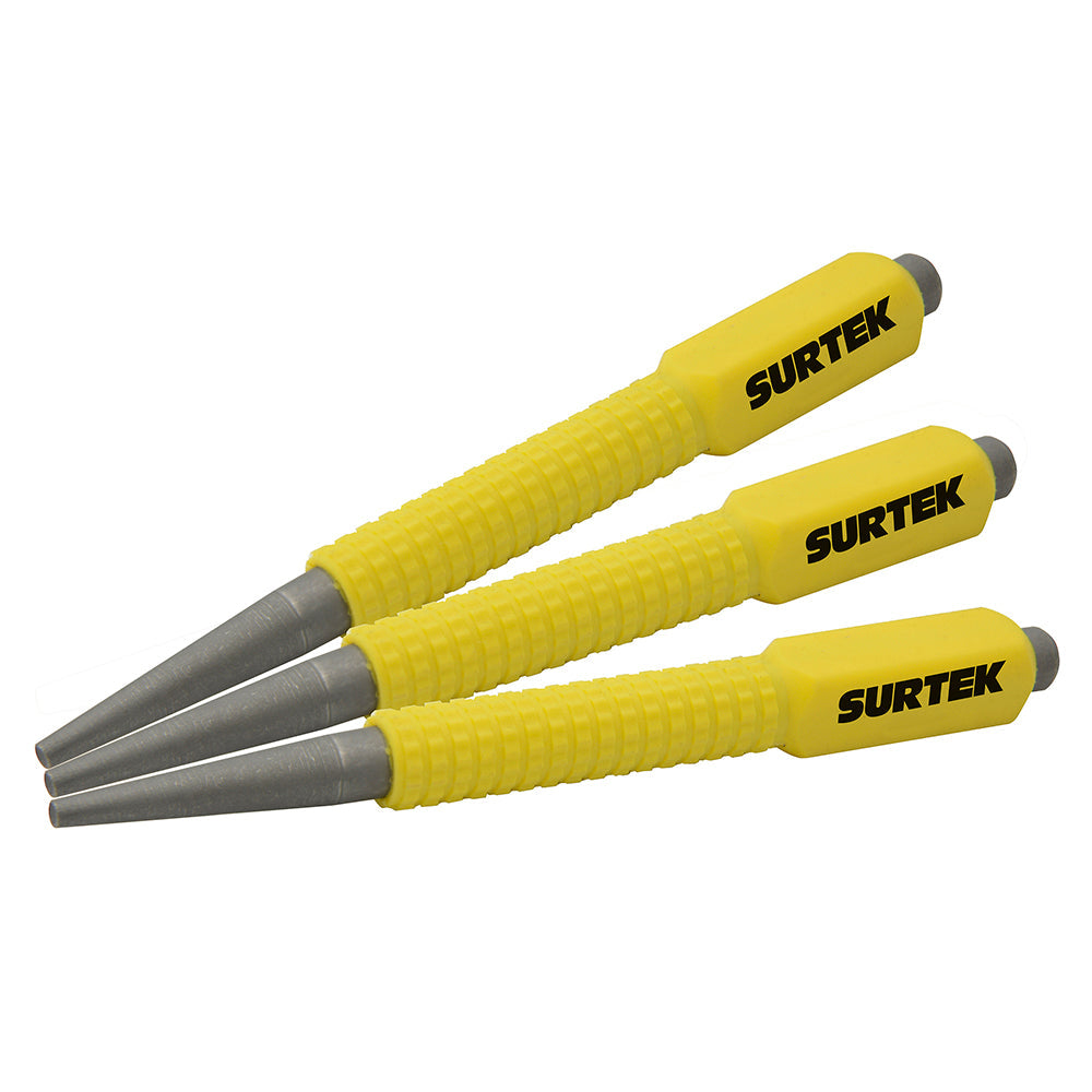 EMBUTIDOR (JUEGO 3 PIEZAS) 1/32"-1/16"-3/32" SURTEK 117230