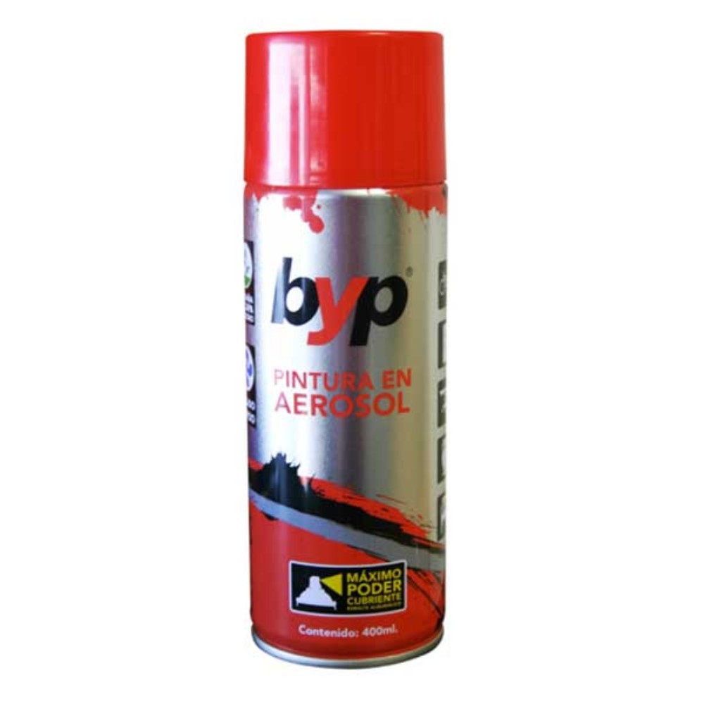 ESMALTE AEROSOL 400ML BLANCO BRILLANTE BYP ABB